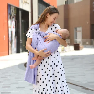 ECHARPE PORTE BÉBÉ RING SLING 100% COTON