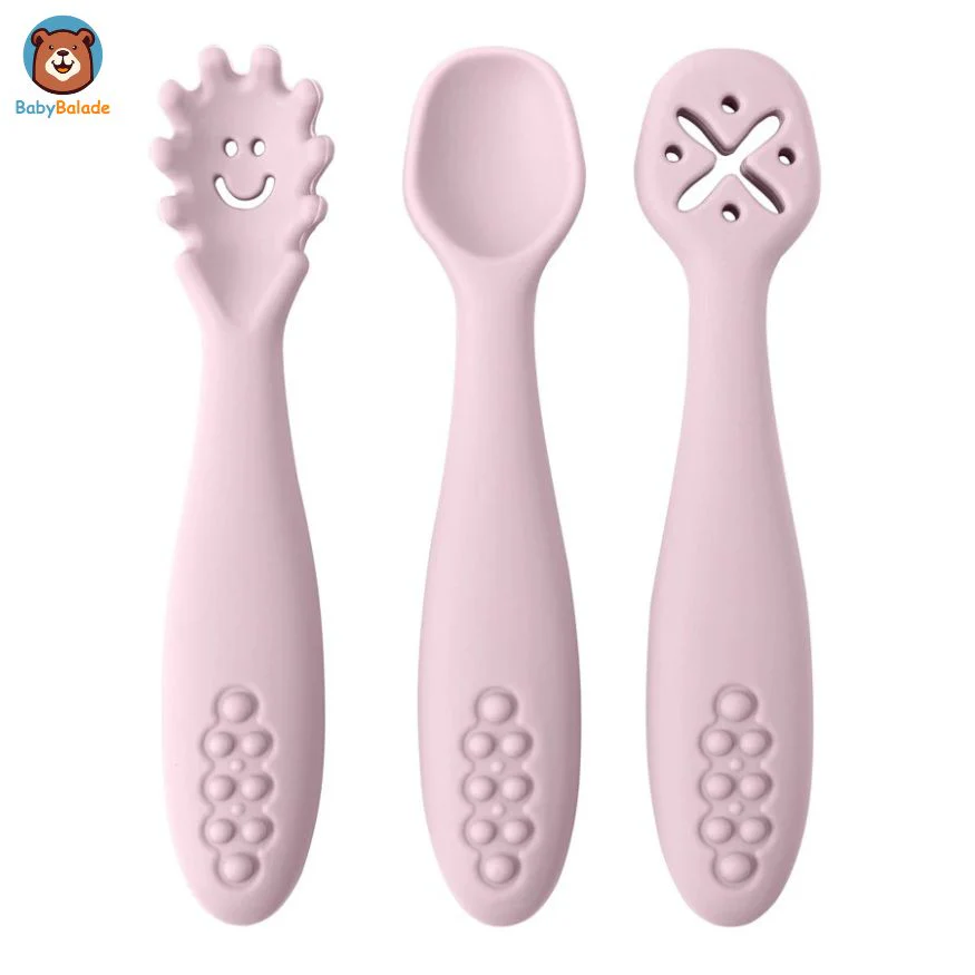 Cuillère Bébé Apprentissage | WEESPOON™ (Lot de 3) – Image 9