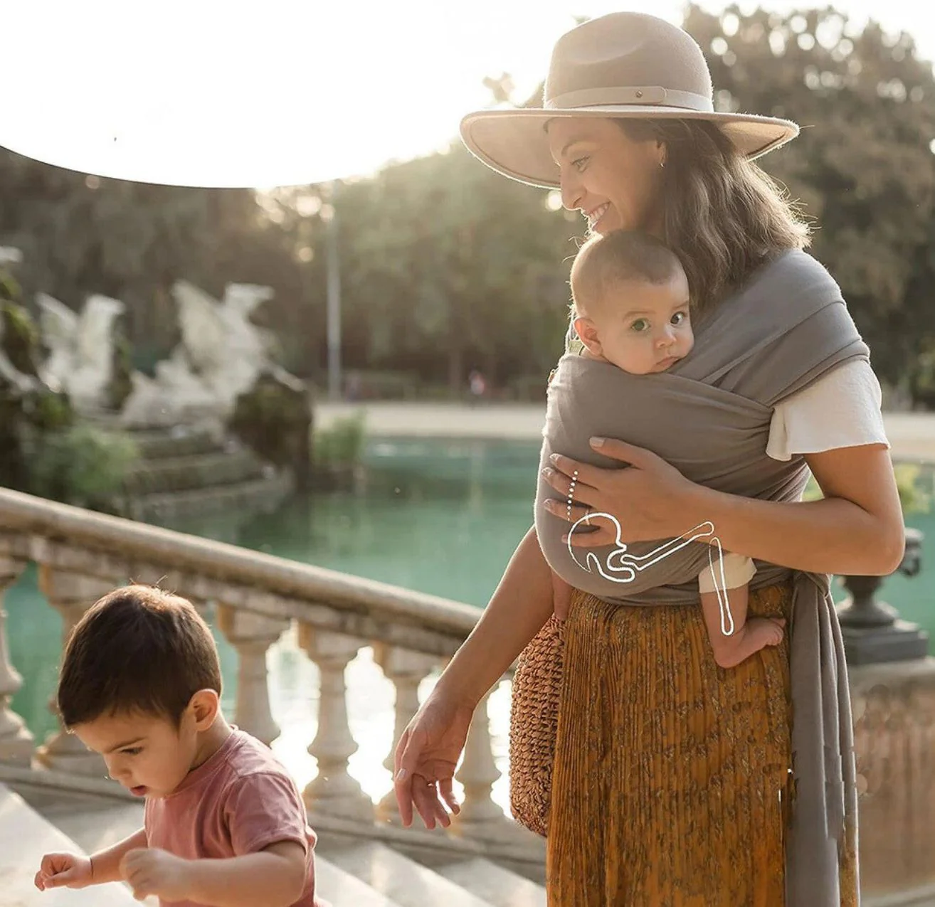 Écharpe de Portage | 0-36 mois