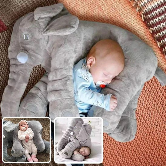 Peluche & oreiller - Éléphant Adorable – Image 3