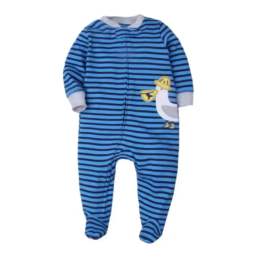 Grenouillère Bébé Rayé Animaux – Image 3