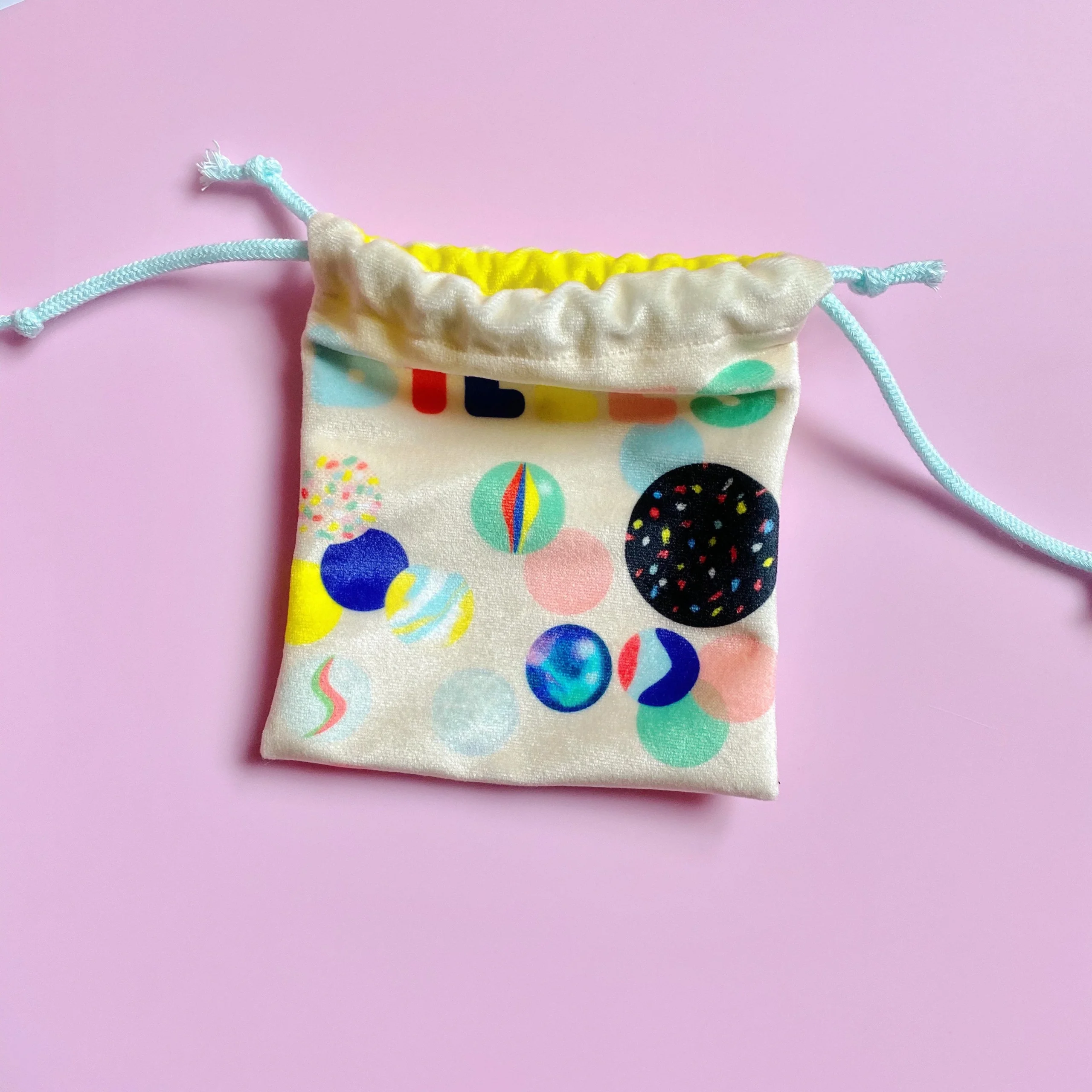 Sac pour billes | pochette | bourse en velours épais – Image 7