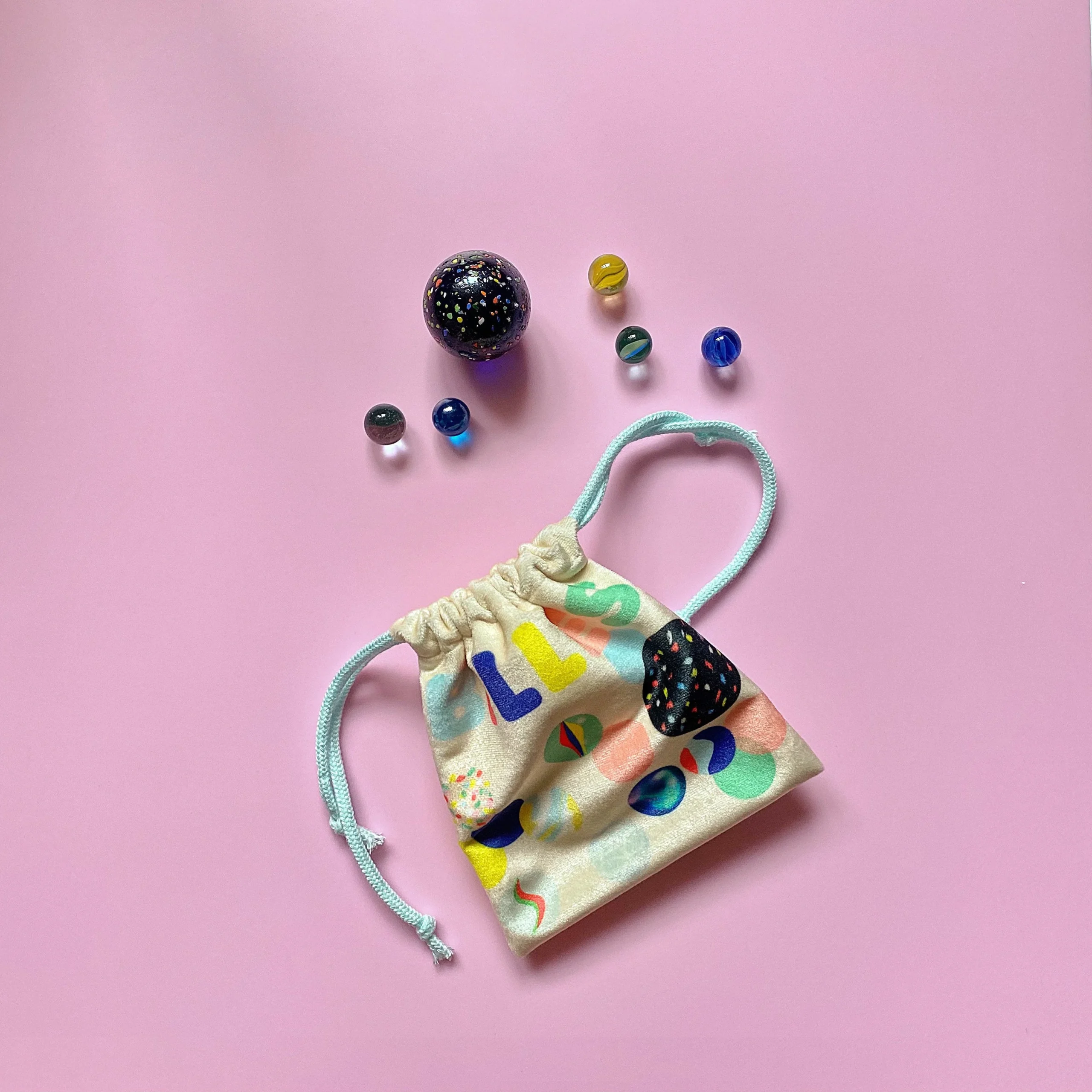 Sac pour billes | pochette | bourse en velours épais – Image 4