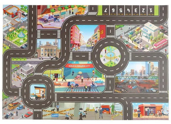 Carte routière - Jeux enfant 3 ans – Image 3