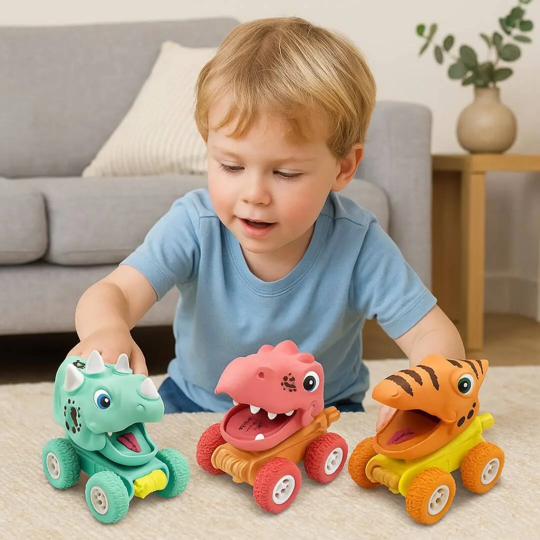 Voiture Dinosaure Press & Go – DinoForward™ – Image 5