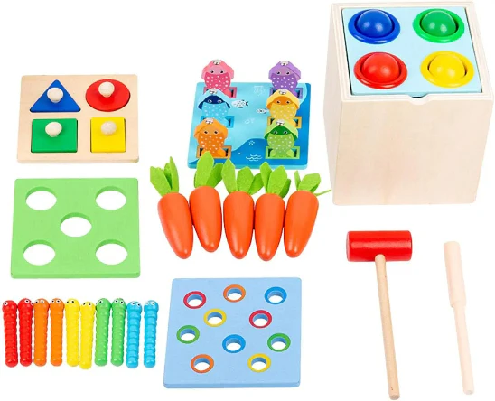 Cube d'activités - Jouets en bois – Image 3