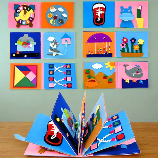 Le Livre Enfant - 3D en Feutre – Image 3