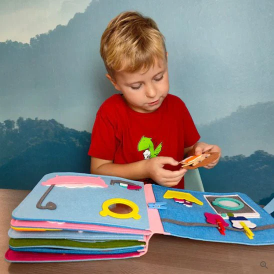 Le Livre Enfant - 3D en Feutre – Image 5