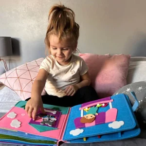 Le Livre Enfant - 3D en Feutre