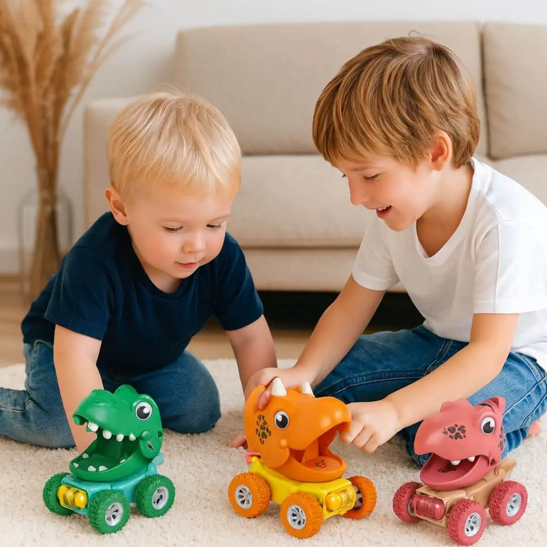 Voiture Dinosaure Press & Go – DinoForward™ – Image 3