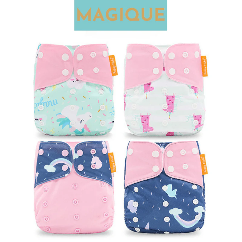 PureBaby | Couche tissu ajustable lavable bébé – Image 6