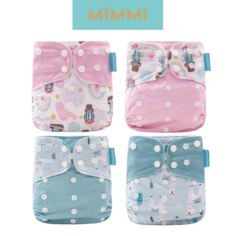 PureBaby | Couche tissu ajustable lavable bébé – Image 3