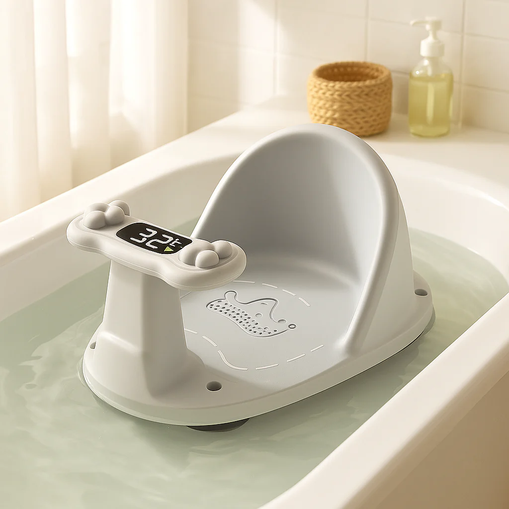 Transat de bain bébé | thermomètre | manette jeu – Image 4