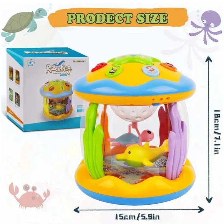 SpinJoy : Jouet Bébé avec Animaux Rotatifs & Musique Enchantée – Image 6