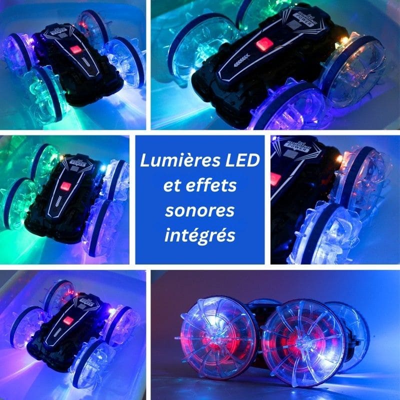 Voiture Télécommandée Amphibie Enfant | WaveClimber – Image 6