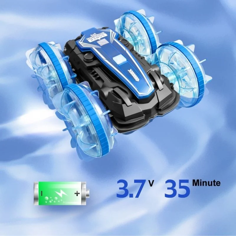 Voiture Télécommandée Amphibie Enfant | WaveClimber – Image 8