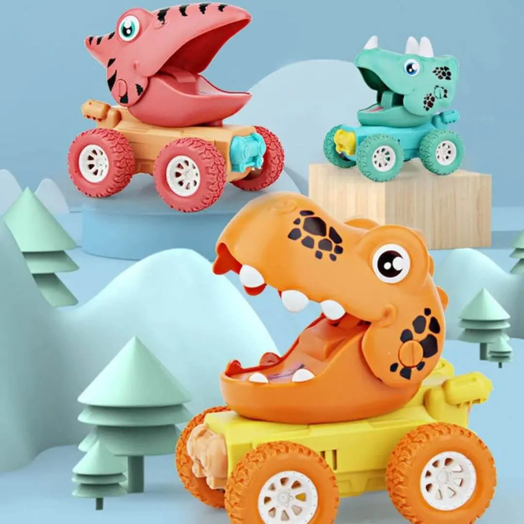 Voiture Dinosaure Press & Go – DinoForward™ – Image 9
